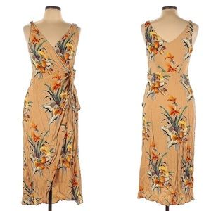 & Other Stories Paris Atelier Wrap Midi Dress